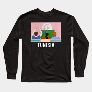 Tunisia Fans Long Sleeve T-Shirt